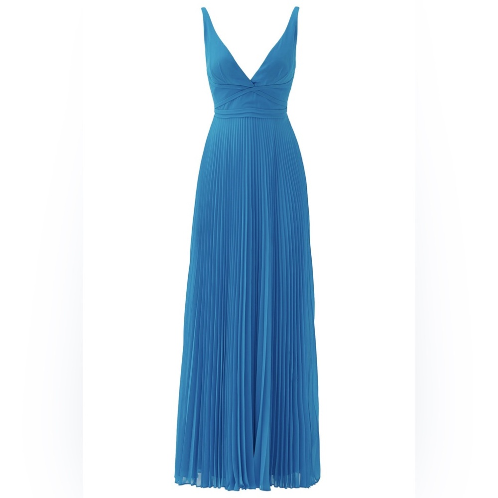 Laundry By Shelli Segal Turquoise Hudson Maxi Dress